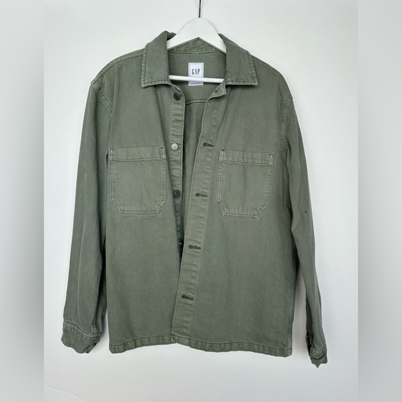 GAP Other - GAP Men's Olive Shirt Jacket